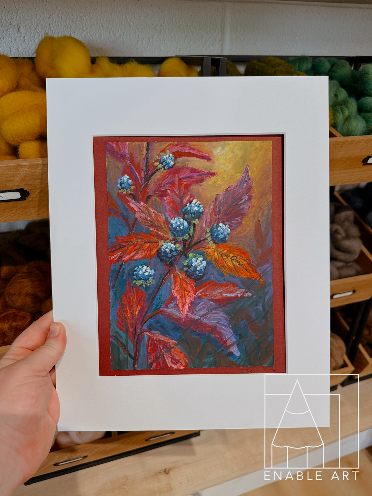 EAC - Oil Pastel "Blackberries" Sunday, November 22⋅2:00 – 4:30pm