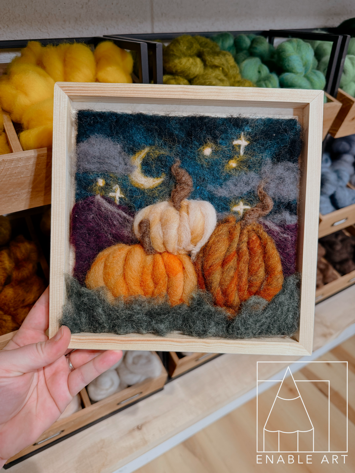 EAC - Needle Felting "Three Little Pumpkins" Thursday, October 29⋅6:00 – 8:30pm