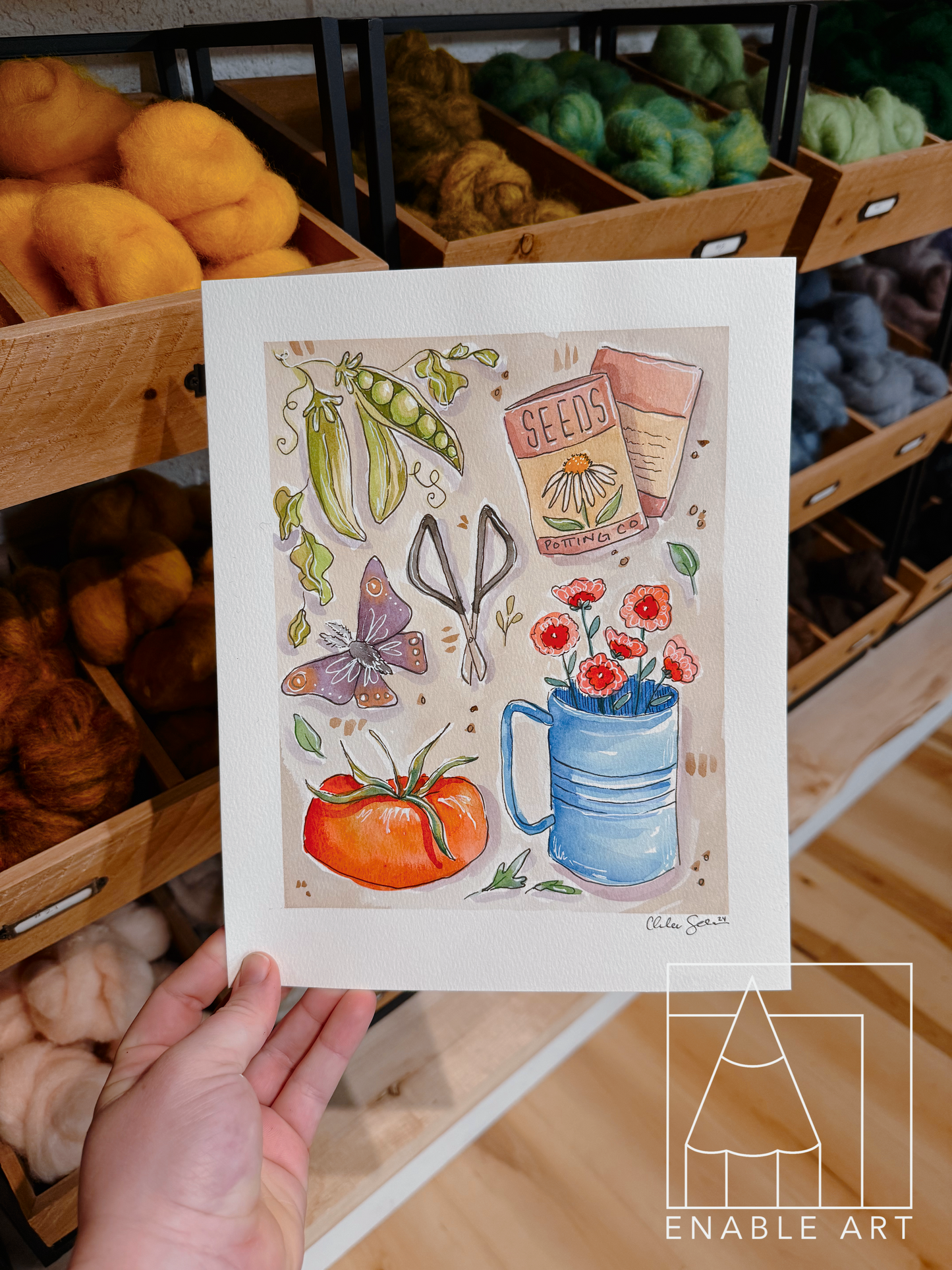 EAC - Watercolor "Spring Planning" Thursday, March 26⋅6:00 – 8:30pm