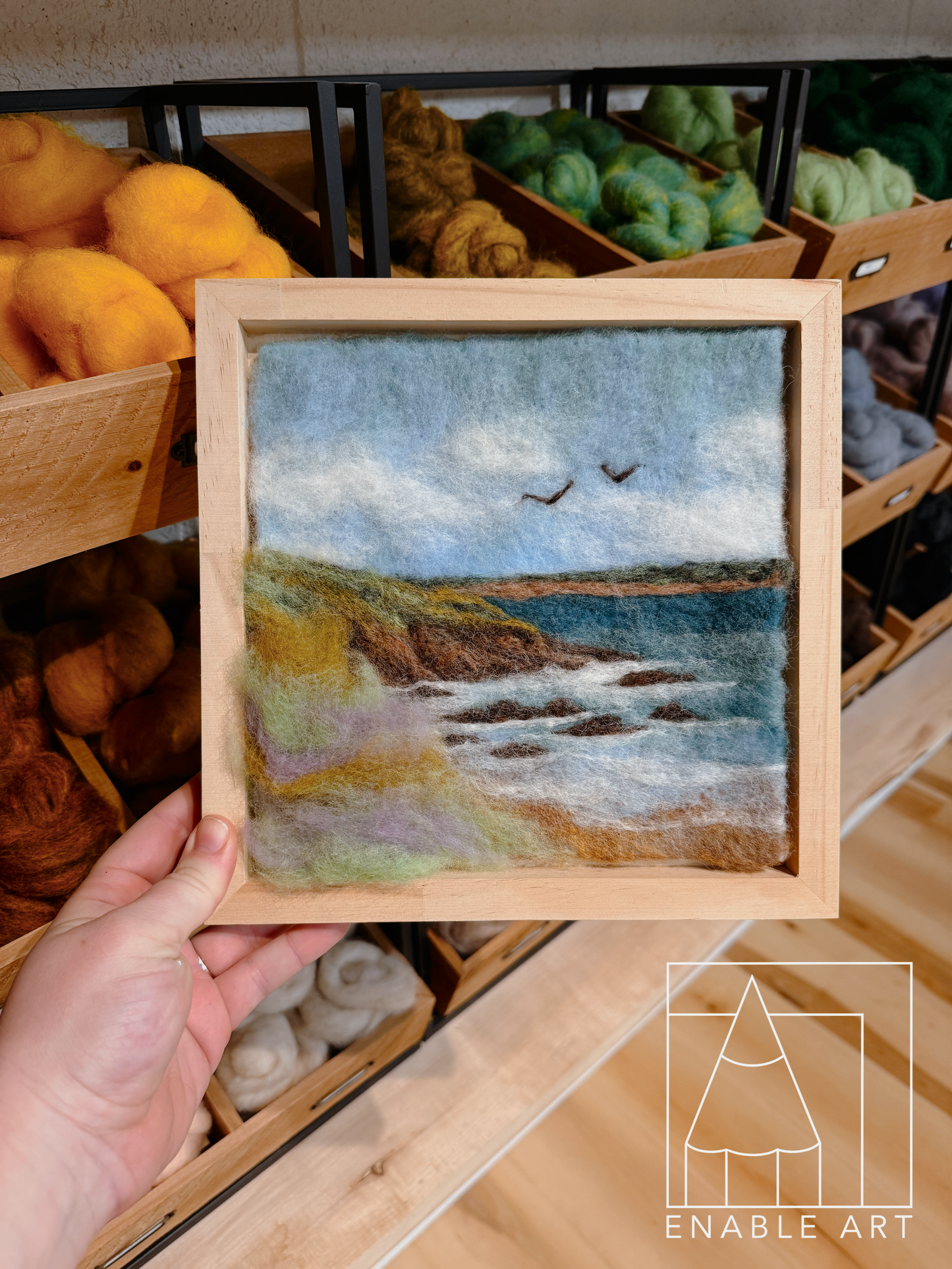 EAC - Needle Felting "The Coast Line" Tuesday, March 31⋅6:00 – 8:30pm