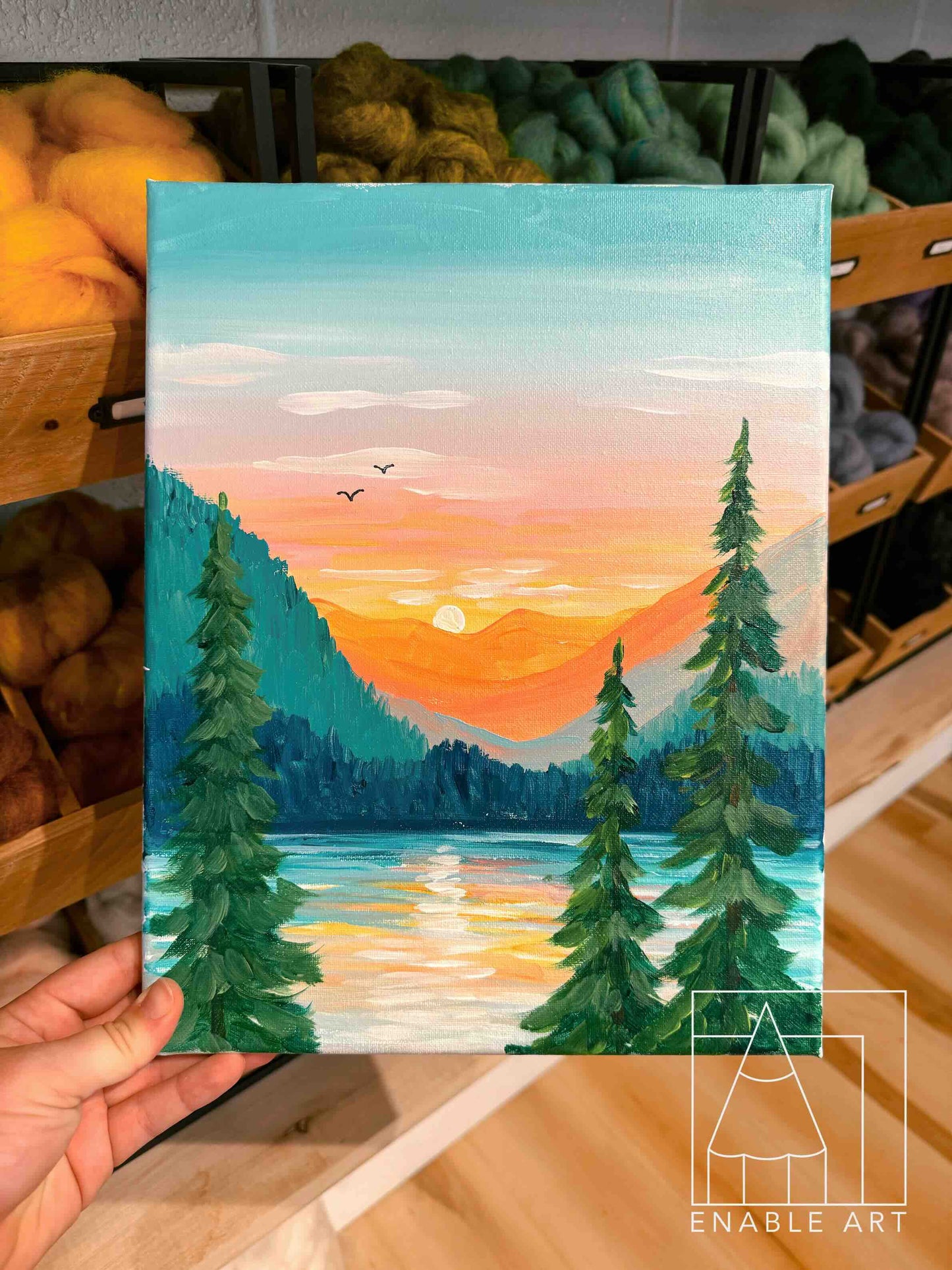 EAC - Acrylic Painting "Dream Lake" Thursday, August 13⋅6:00 – 8:30pm