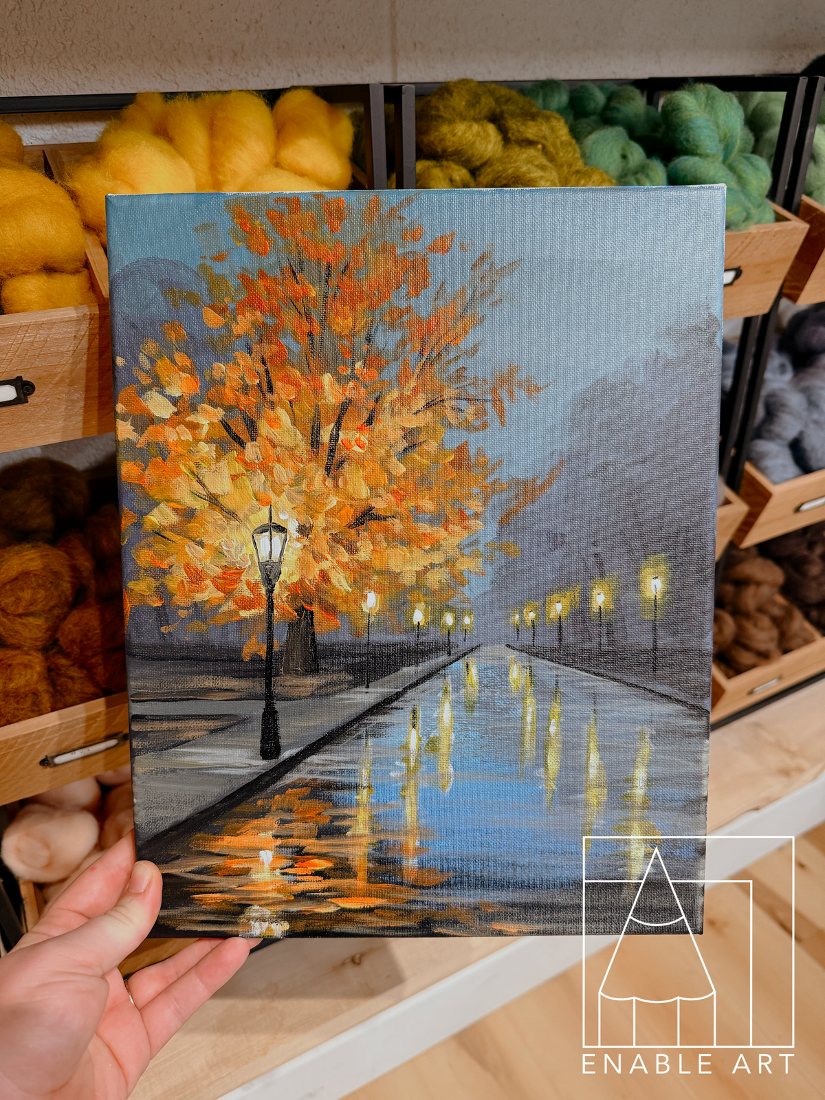 EAC - Acrylic Painting “Street Lights” Thursday, October 15⋅6:00 – 8:30pm