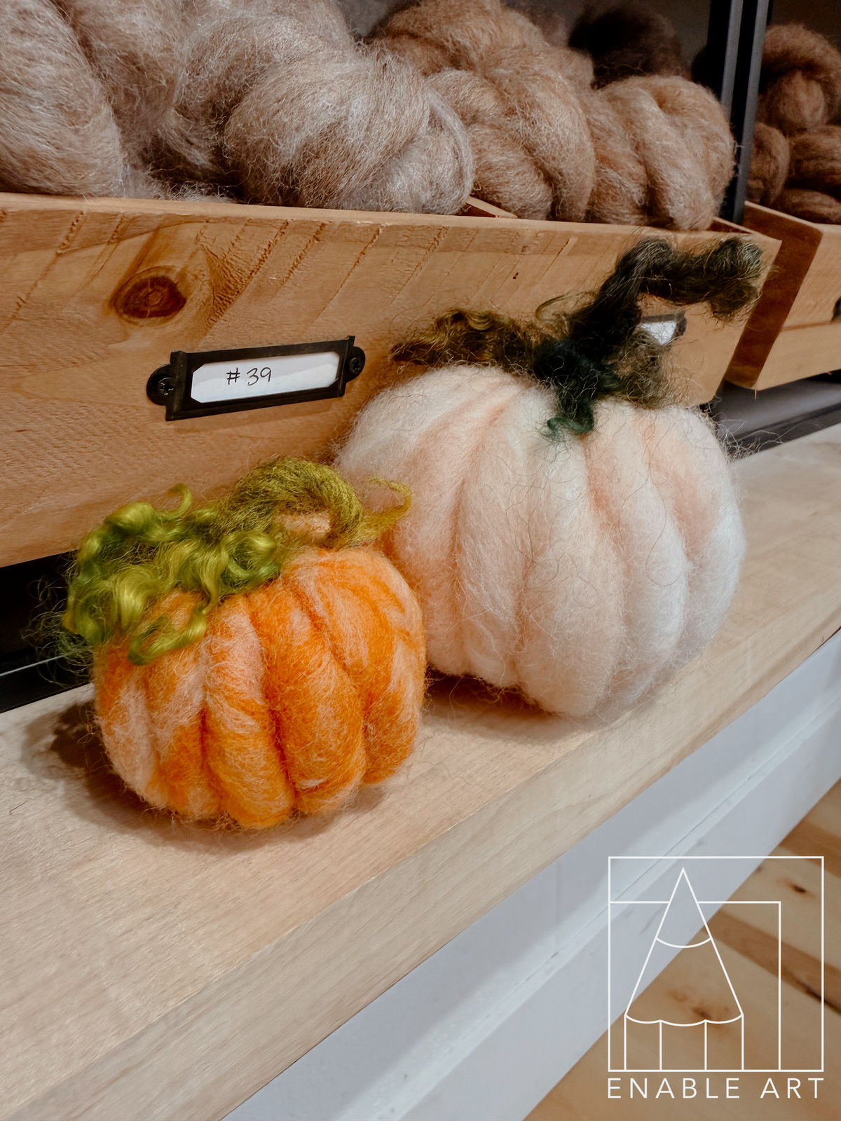 EAC - Needle Felting "3D Felted Pumpkins" Monday, October 19⋅6:00 – 8:30pm