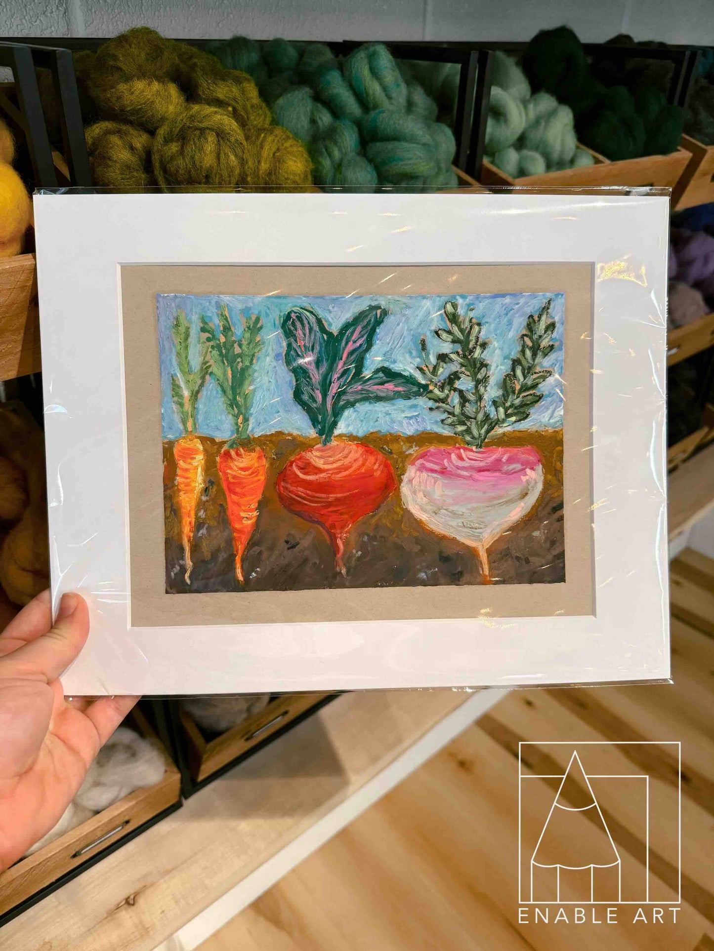 EAC - Oil Pastel "Garden Goodies" Wednesday, August 19⋅6:00 – 7:30pm