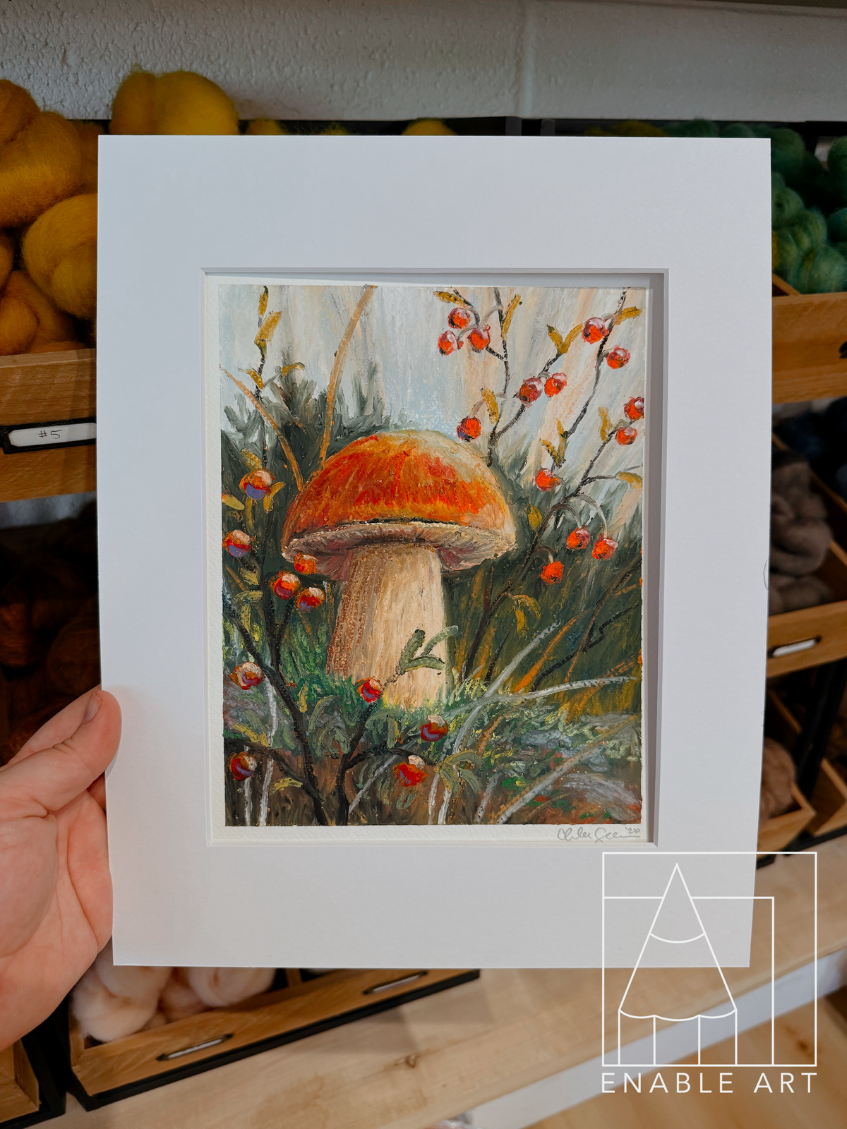 EAC - Oil Pastel "The Lonely Mushroom" Wednesday, November 18⋅6:00 – 7:30pm