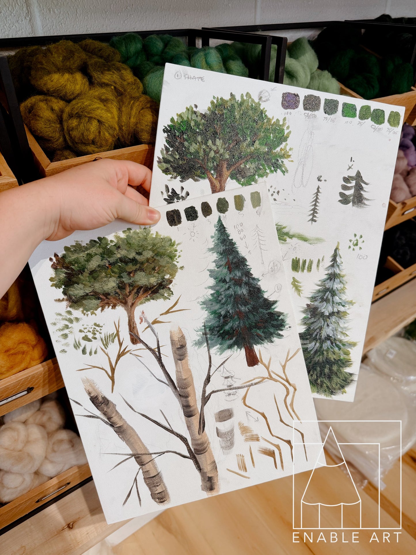 EAC - Acrylic "Painting Trees" Monday, September 21⋅6:00 – 8:30pm