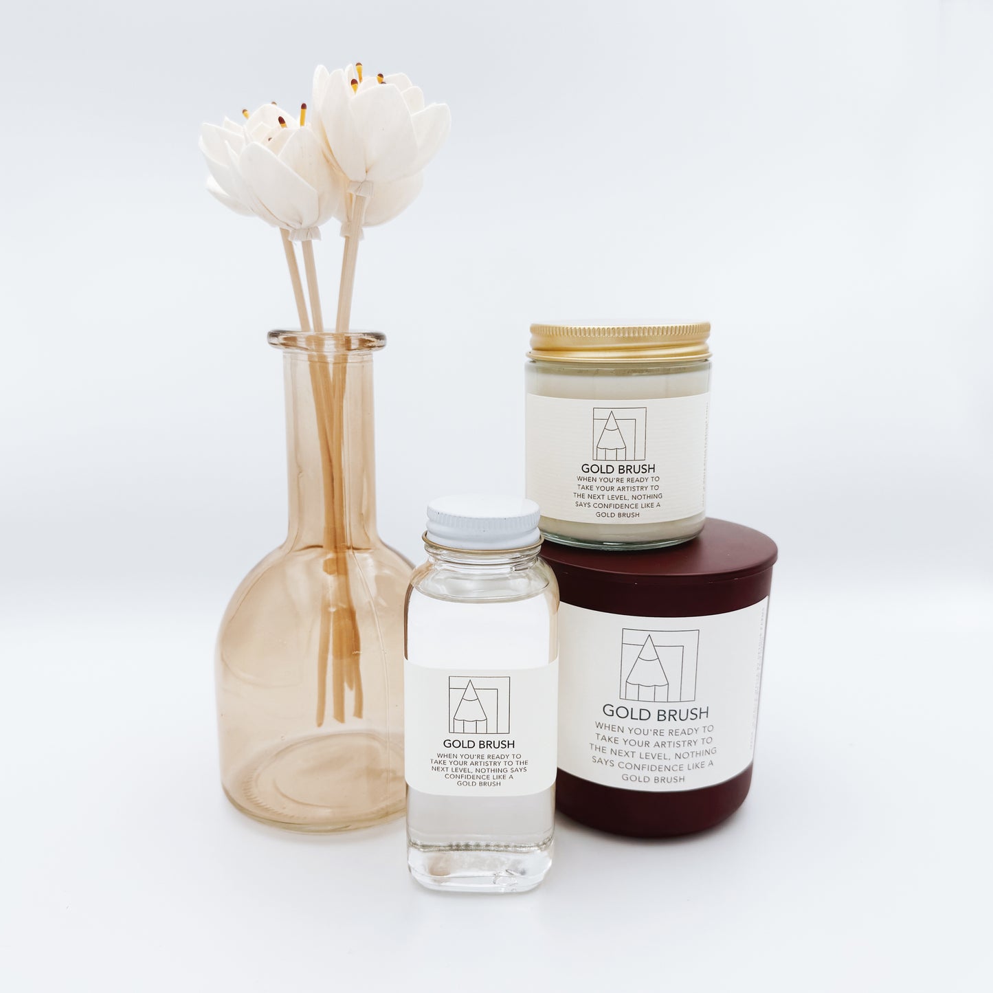 Gold Brush | Oil Diffuser