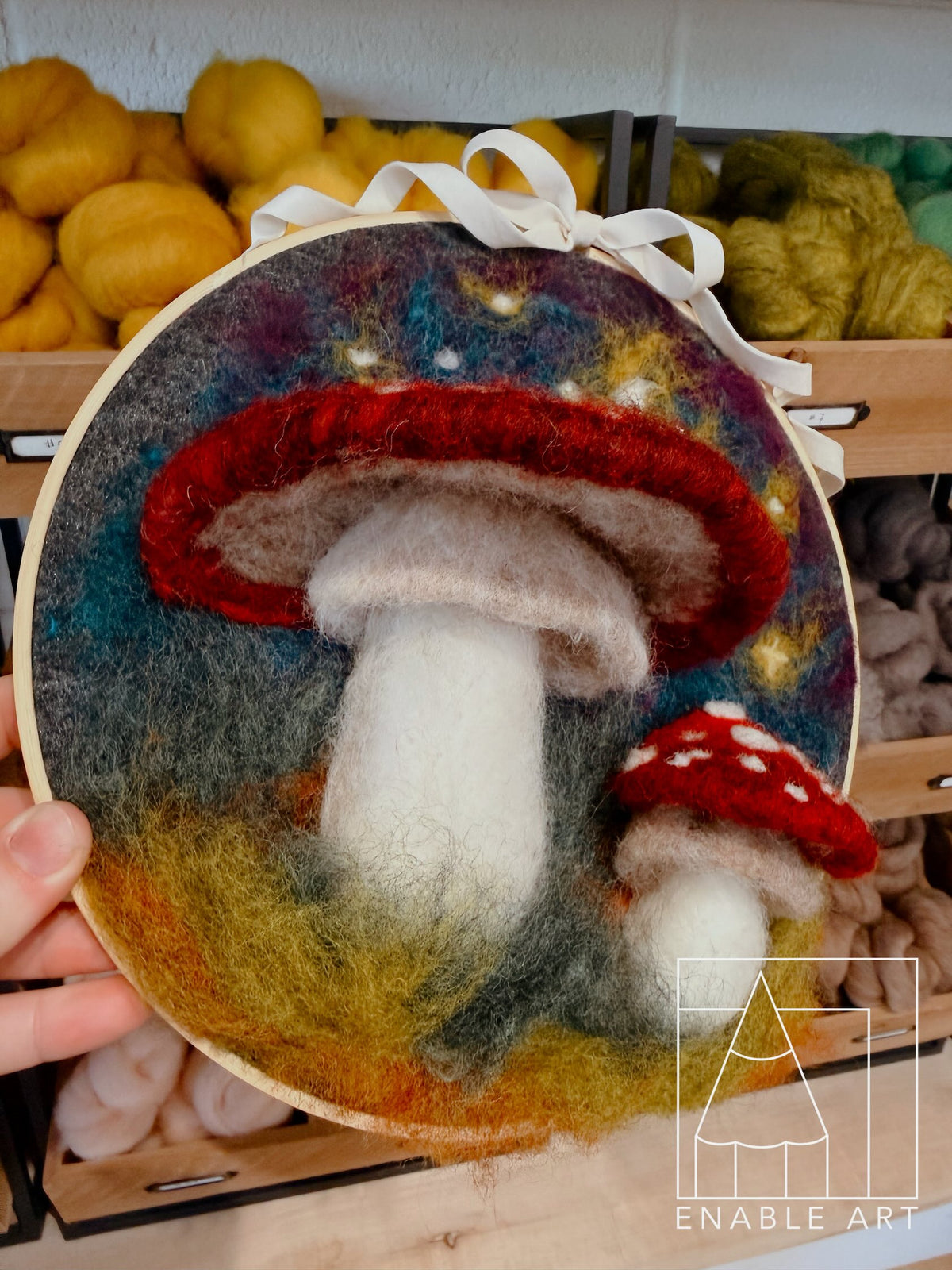 EAC - Needle Felting "3D Mushroom" Sunday, November 8⋅2:00 – 4:30pm