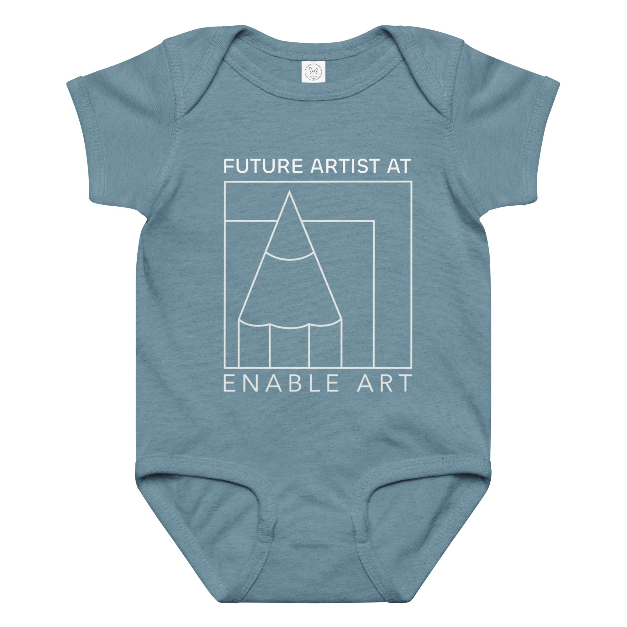 "Future Artist at Enable Art" baby jersey bodysuit