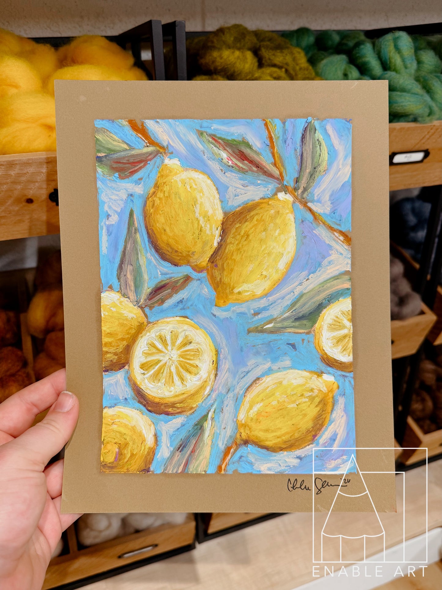 EAC - Oil Pastel “Life’s Lemons” Wednesday, September 23⋅6:00 – 7:30pm