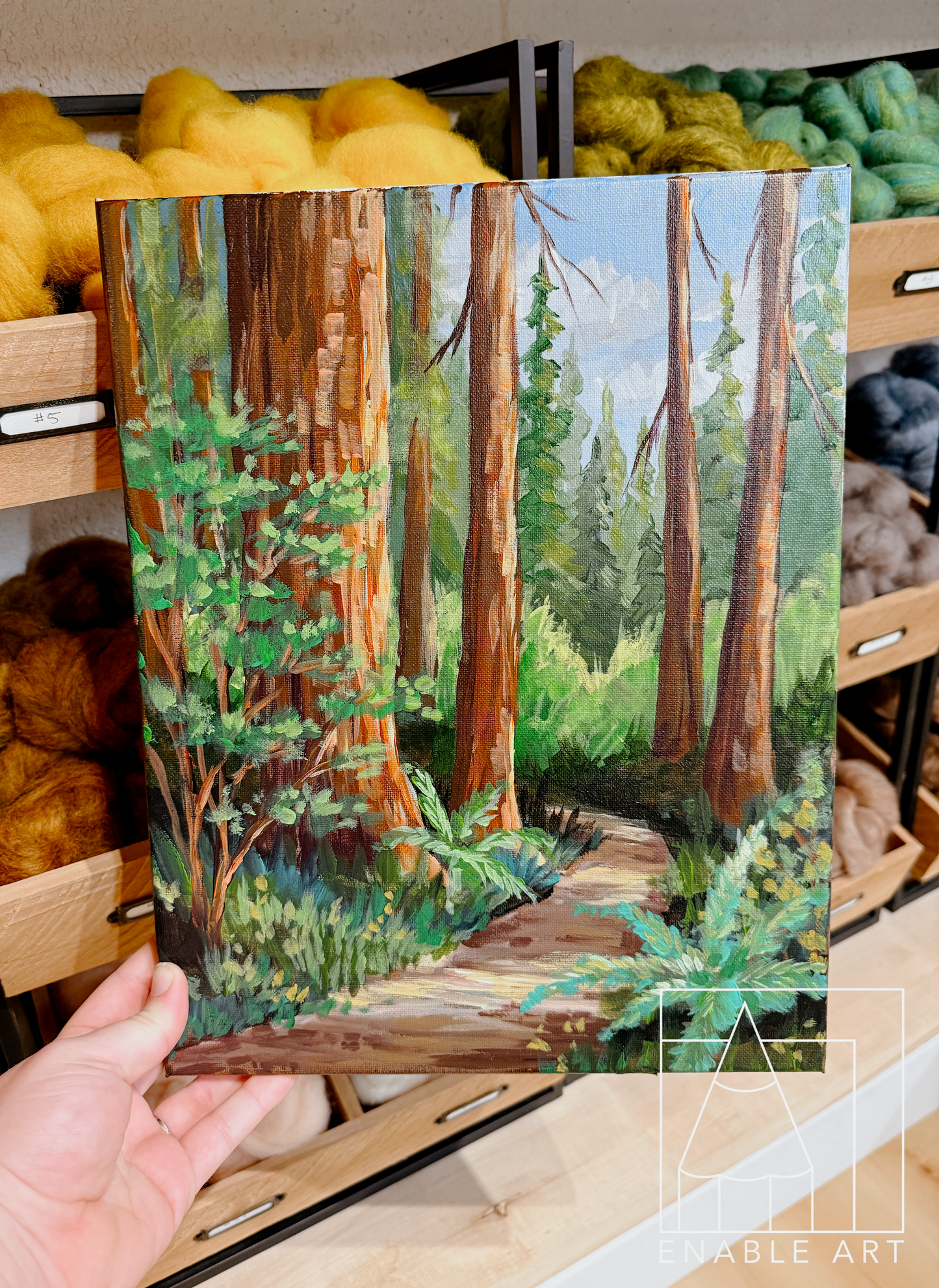 EAC - Acrylic Painting "Redwood Forest" Thursday, September 24⋅6:00 – 8:30pm