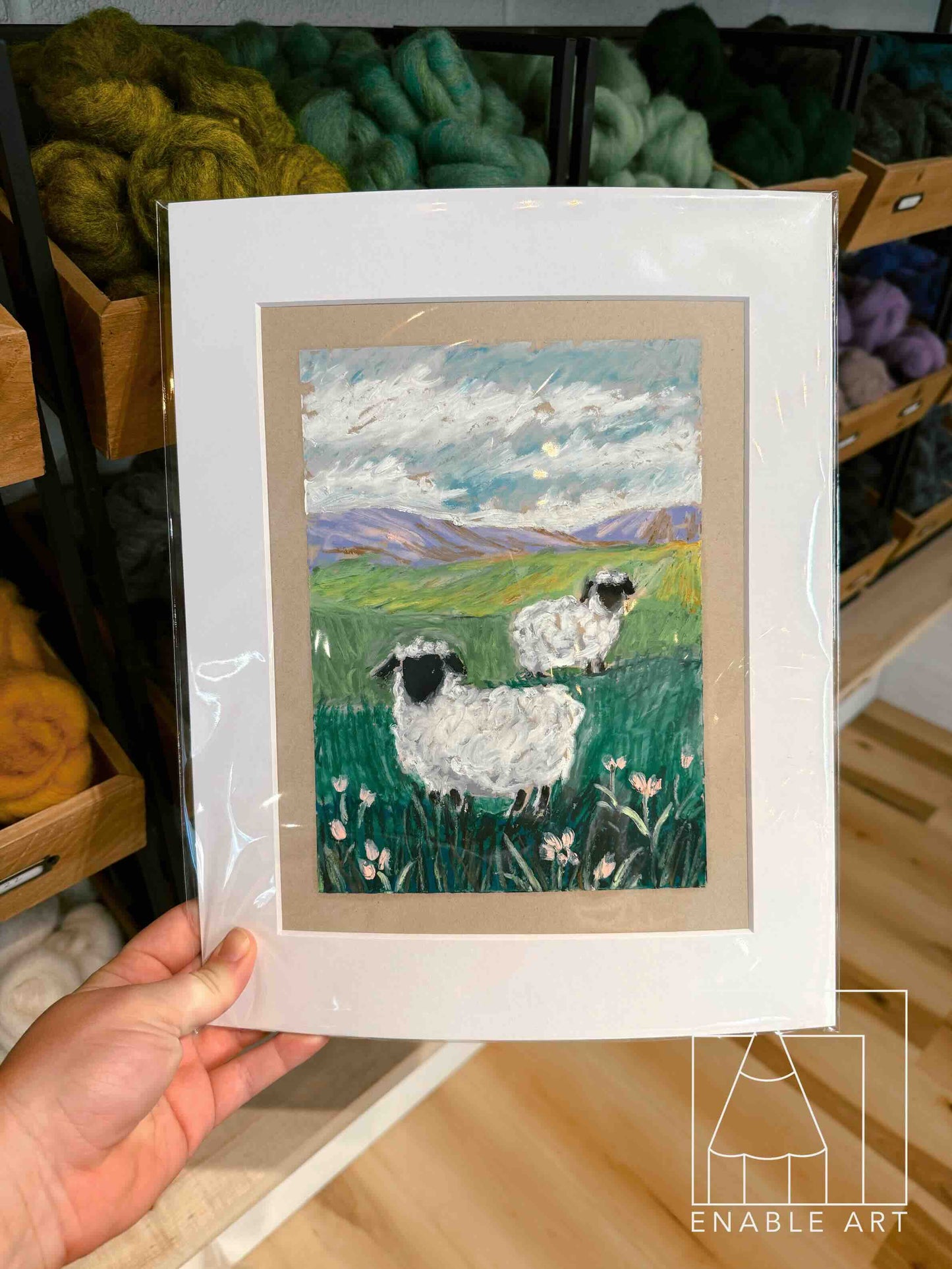EAC - Oil Pastel "Two Little Sheep" Wednesday, September 2⋅6:00 – 7:30pm
