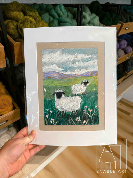 EAC - Oil Pastel "Two Little Sheep" Wednesday, September 2⋅6:00 – 7:30pm