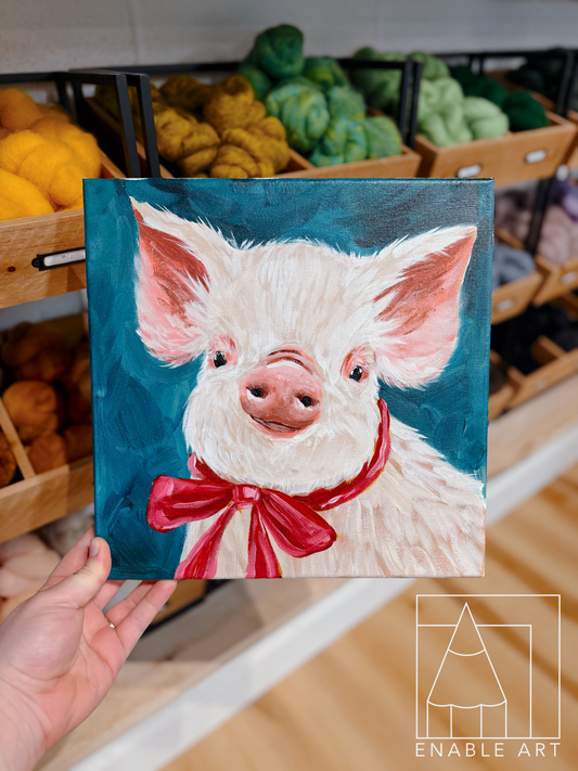 Prize Pig | Acrylic Painting | Monday, December 29⋅6:00 – 8:30pm