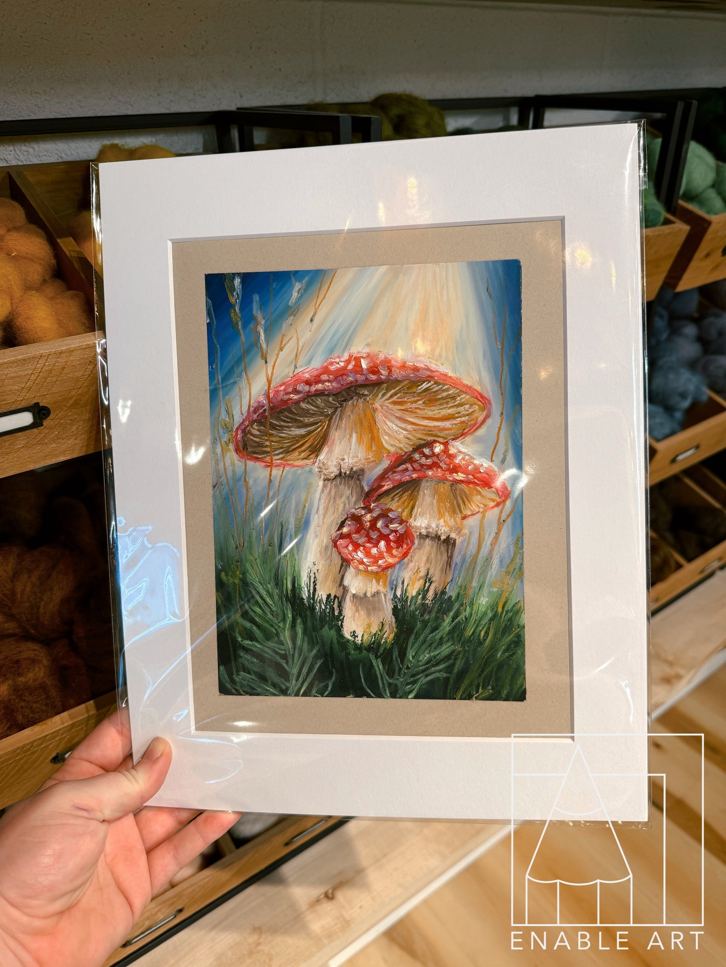 EAC - Oil Pastel "Mushroom Trio" Thursday, July 2⋅6:00 – 8:30pm