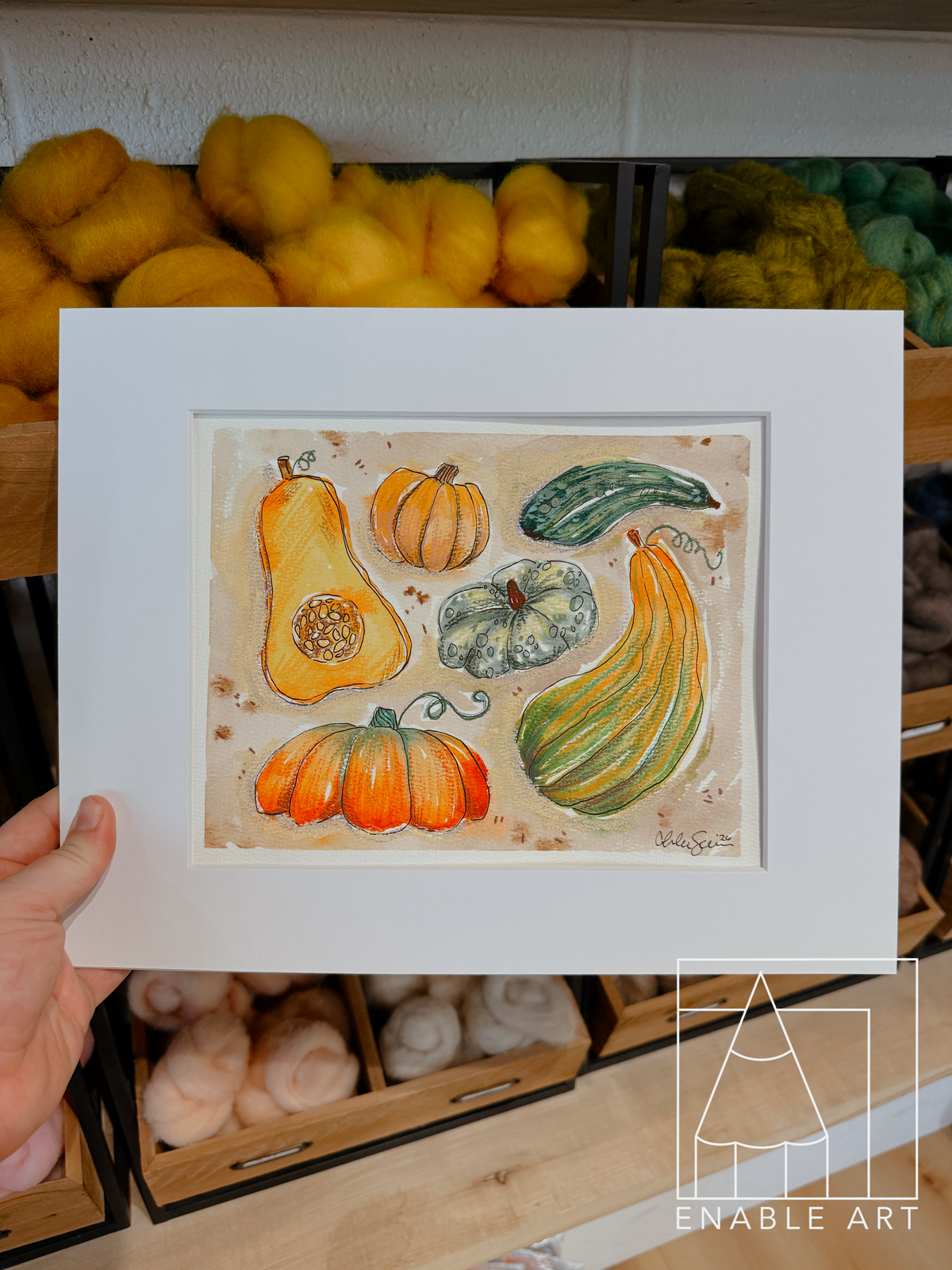 EAC - Watercolor "Pumpkins & Gourds" Tuesday, November 3⋅6:00 – 8:30pm