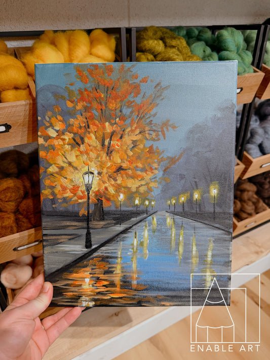 EAC - Acrylic Painting "Street Lights" Thursday, November 5⋅6:00 – 8:30pm