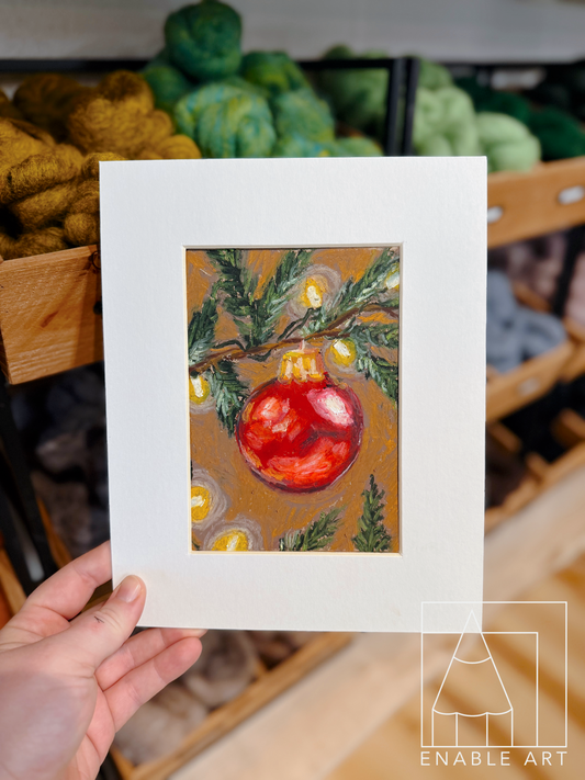 Tree Ornament | Oil Pastel | Wednesday, December 3⋅6:00 – 7:30pm