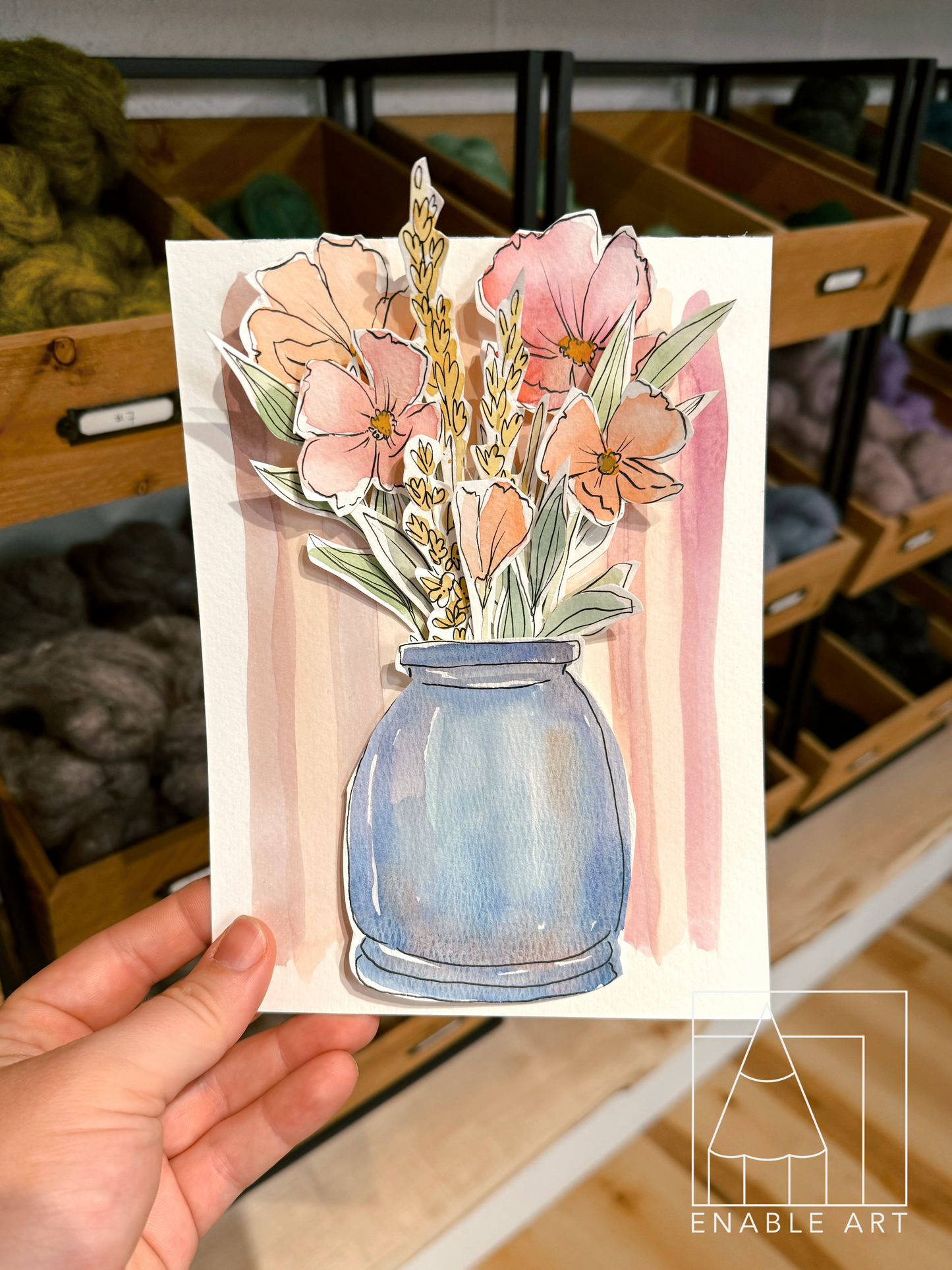 EAC - Watercolor "3D bouquet" Wednesday, September 9⋅6:00 – 7:30pm