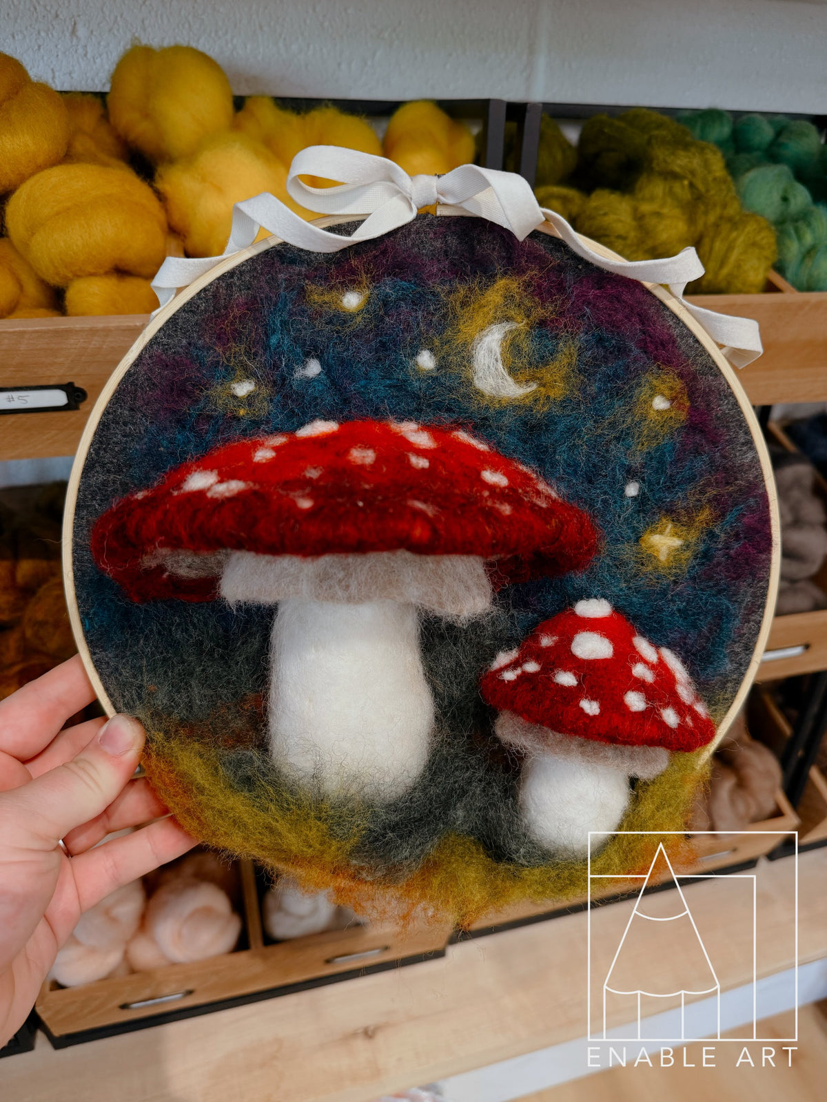 EAC - Needle Felting "3D Mushroom" Sunday, November 8⋅2:00 – 4:30pm