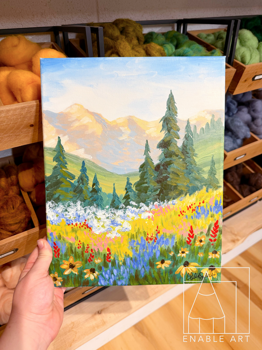 EAC - Acrylic Painting "Flower Valley" Thursday, May 14⋅6:00 – 8:30pm