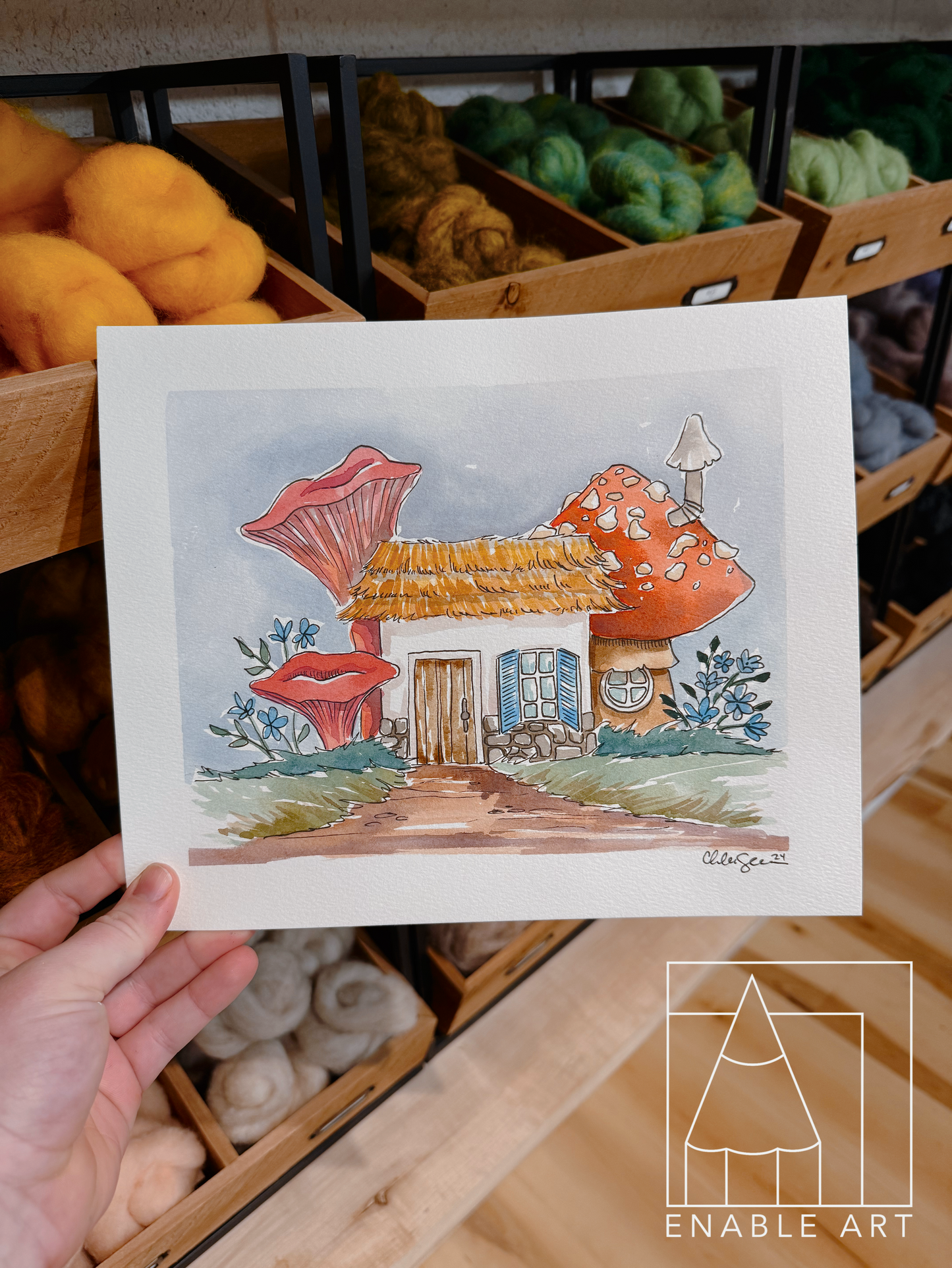 EAC - Watercolor "Leprechaun Lodge" Tuesday, March 17⋅6:00 – 8:30pm