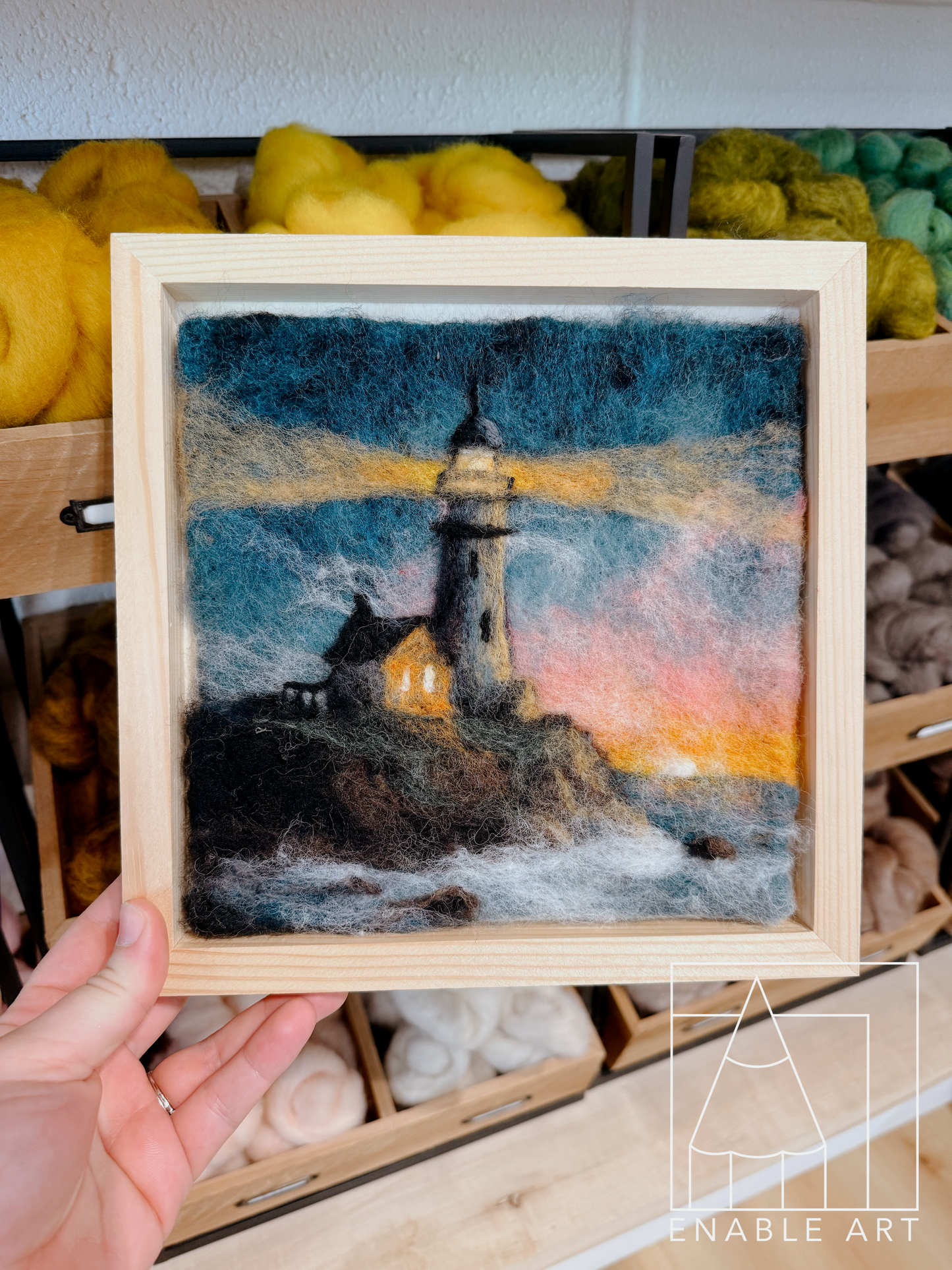EAC - Needle Felting "The Light Home" Monday, September 14⋅6:00 – 8:30pm