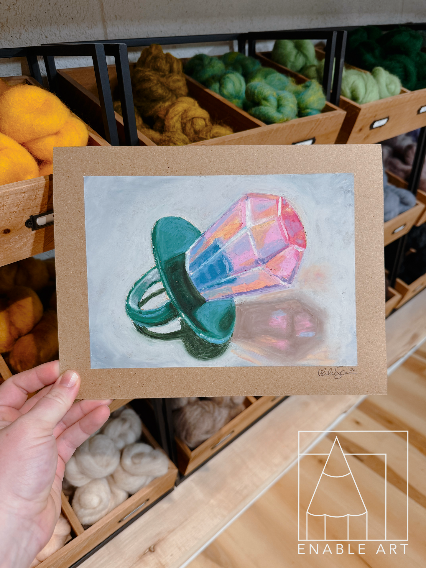 EAC - Oil Pastel "Ring Pop" Wednesday, March 18⋅6:00 – 7:30pm