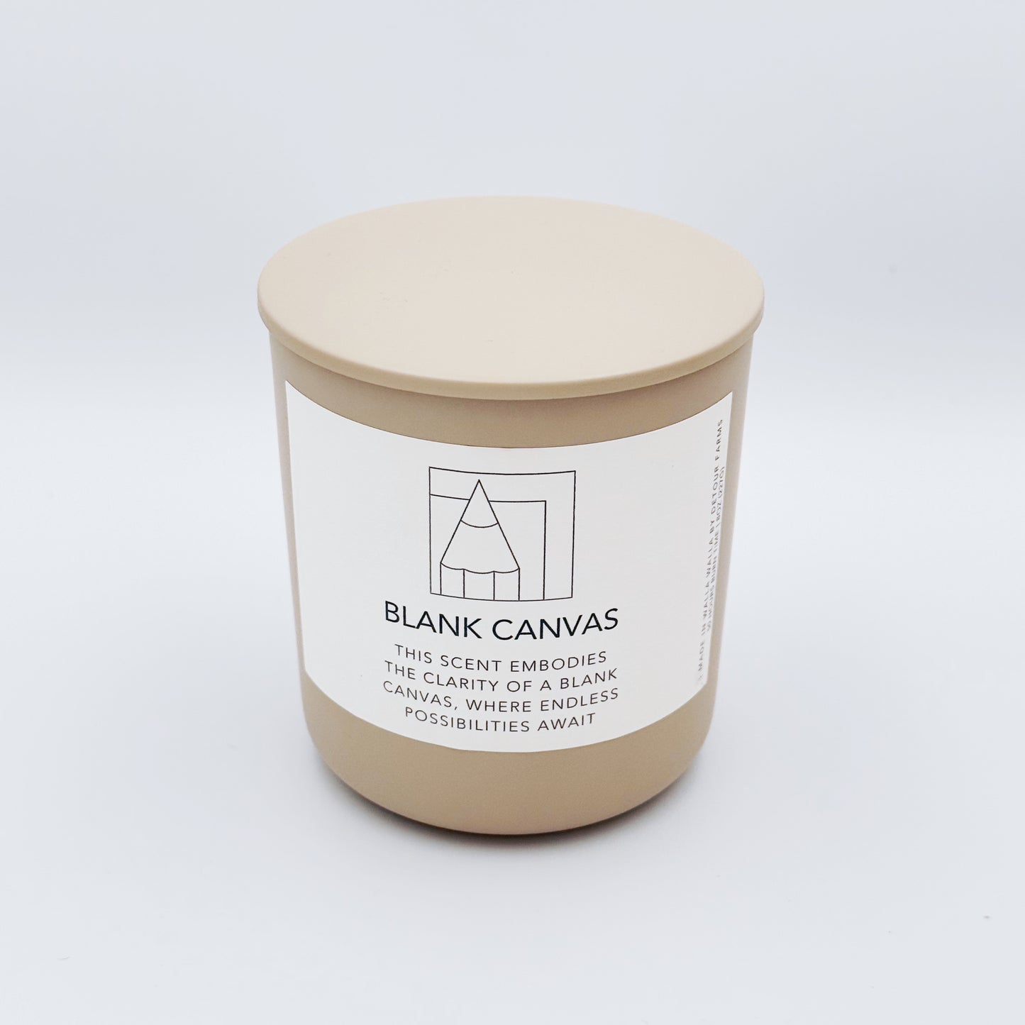 Blank Canvas Candle