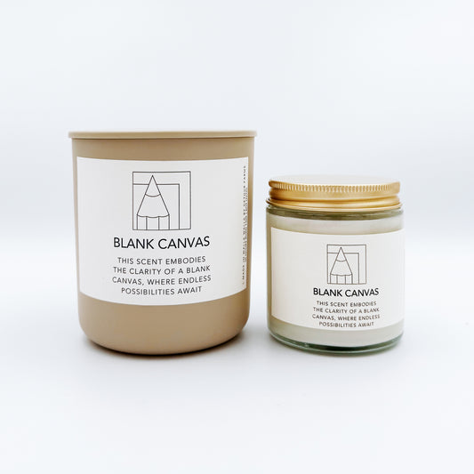 Blank Canvas Candle