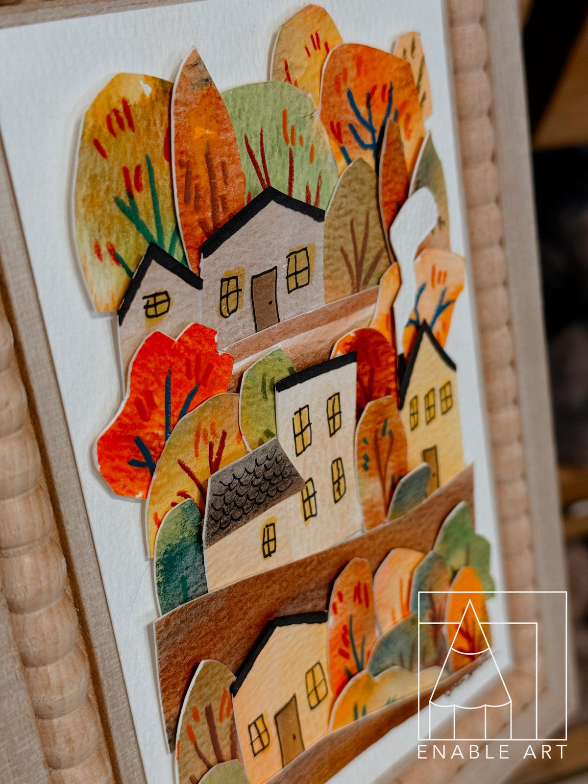 EAC - Watercolor Collage "Mini Town" Thursday, November 19⋅6:00 – 8:30pm