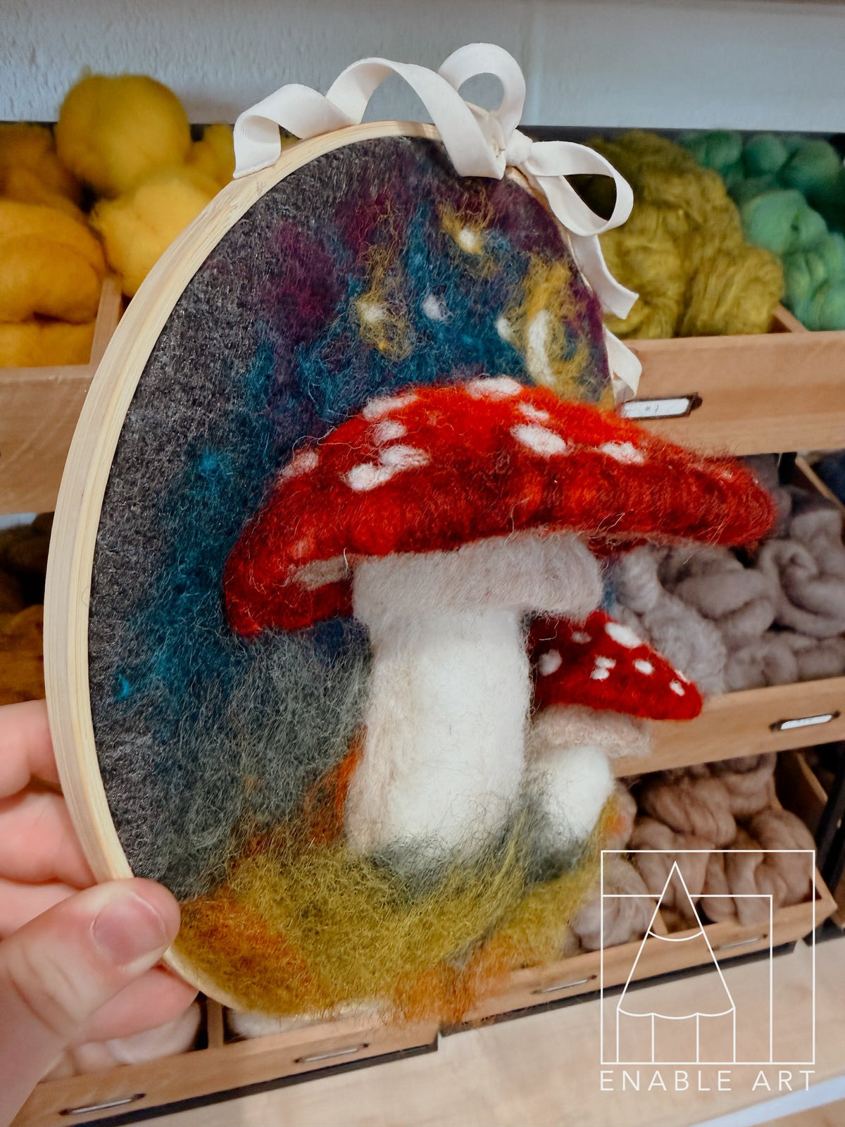 EAC - Needle Felting "3D Mushroom" Sunday, November 8⋅2:00 – 4:30pm